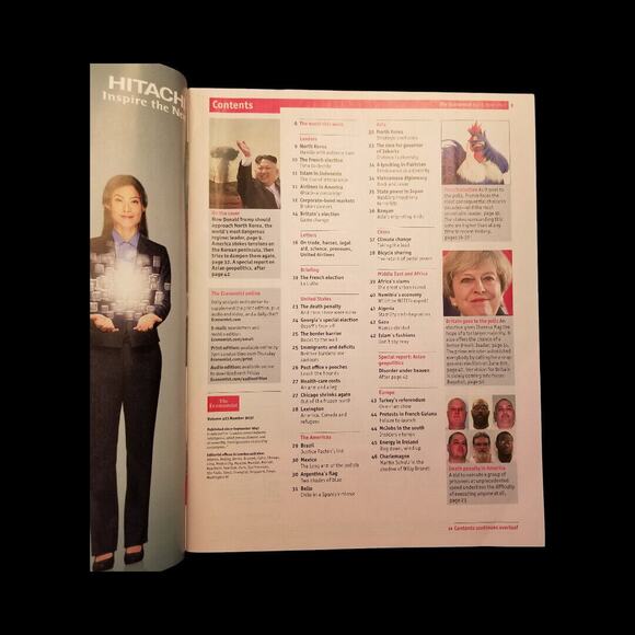 THE ECONOMIST April 22-28, 2017 HANDLE WITH EXTREME CARE North Korea Europe Etc - Picture 4 of 7